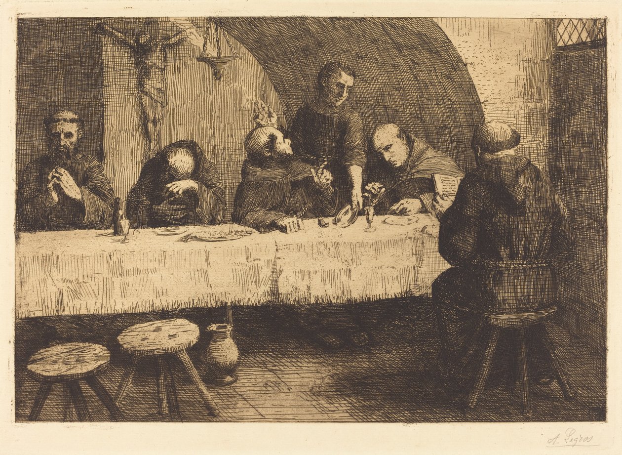 Das Refektorium von Alphonse Legros