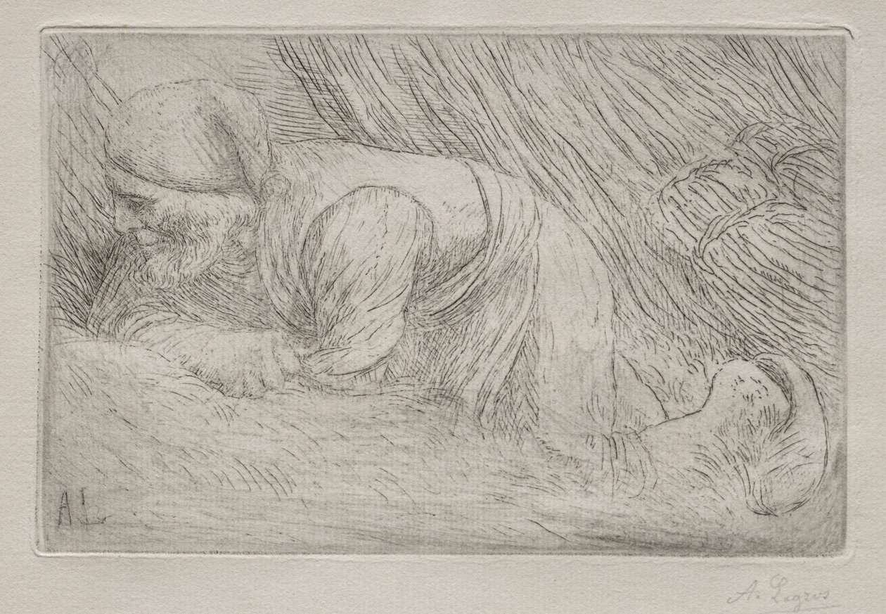 Die Zweigsammler von Alphonse Legros