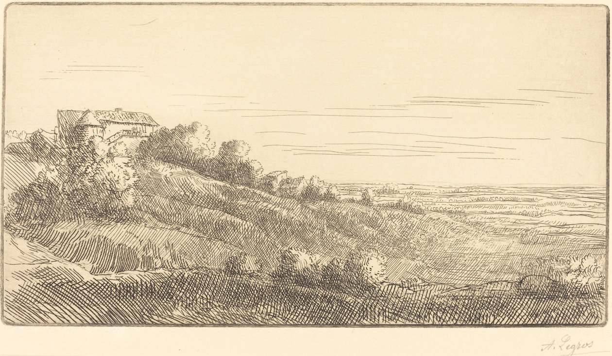 Tal von Veronne von Alphonse Legros