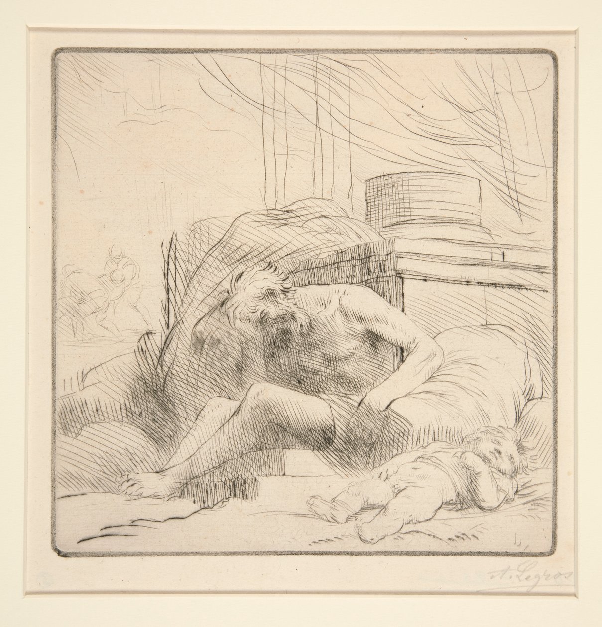 Opfer von von Alphonse Legros