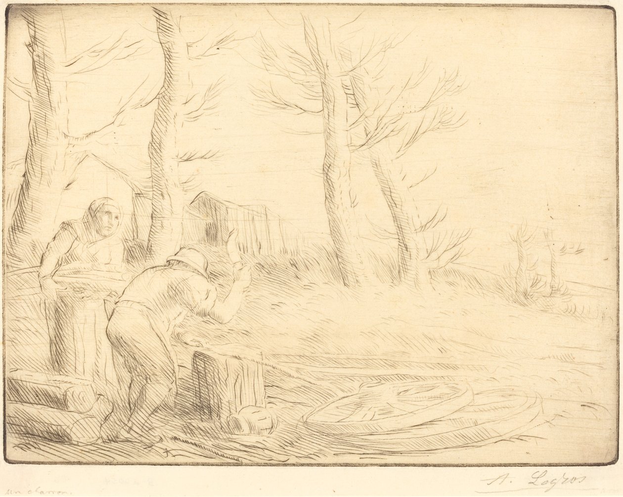 Radmacher von Alphonse Legros