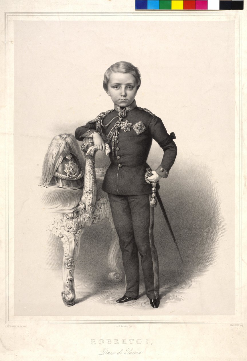 Herzog von Parma Robert I. von Alphonse Leon Noel