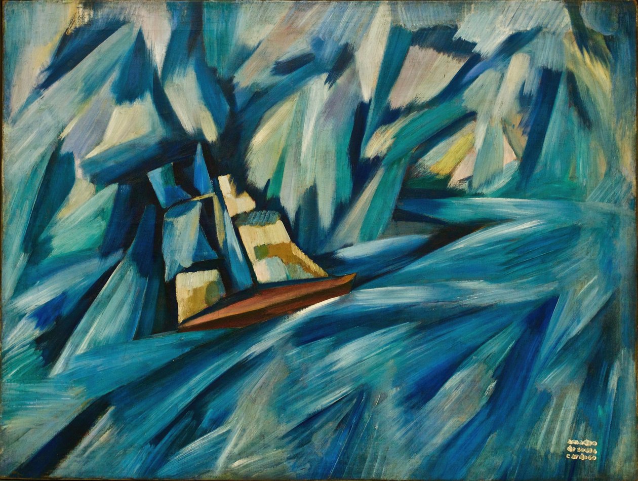 Segelboot, ca. 1914 von Amadeu de Souza Cardoso