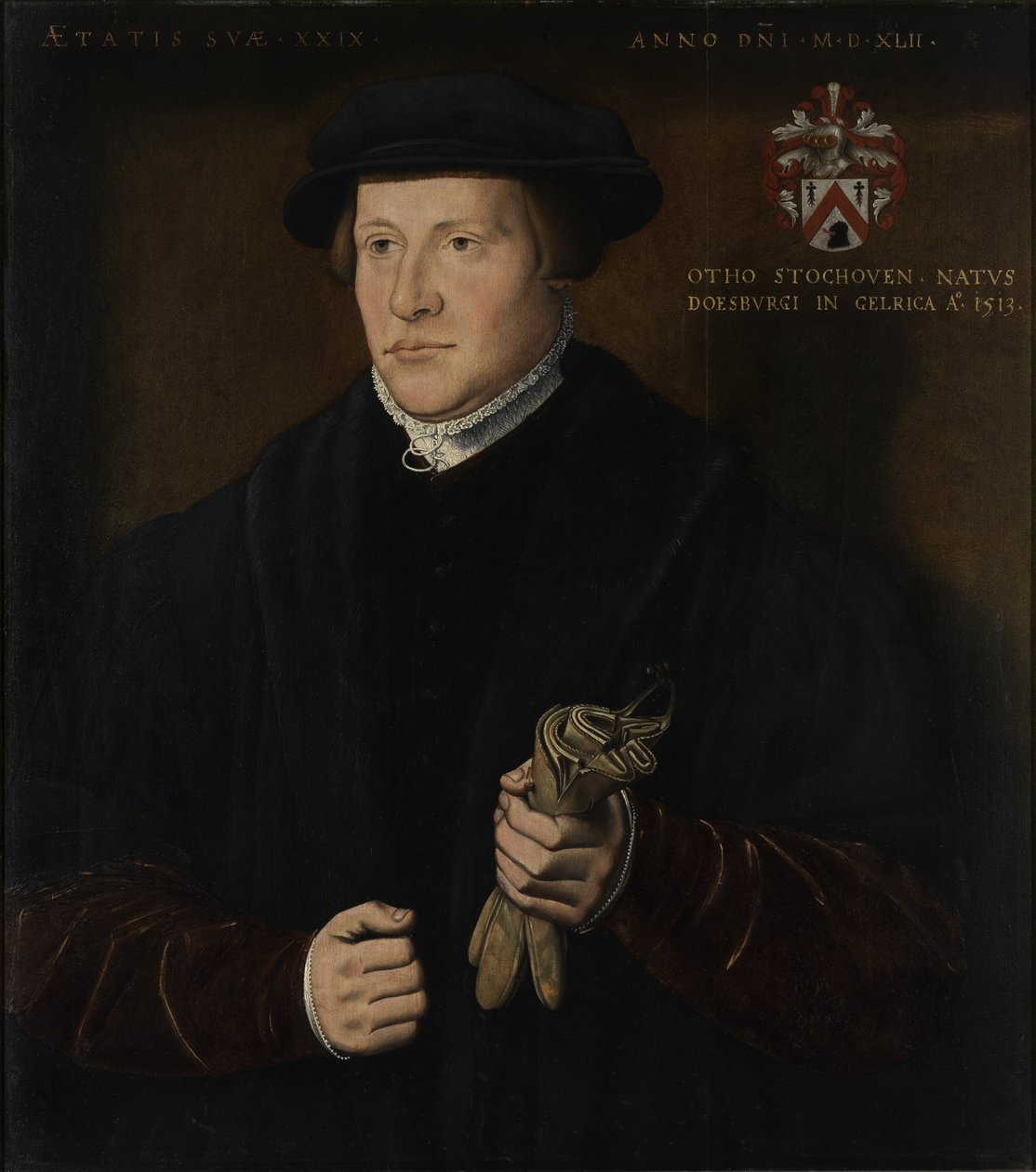 Porträt von Otto Stochoven von Ambrosius Benson