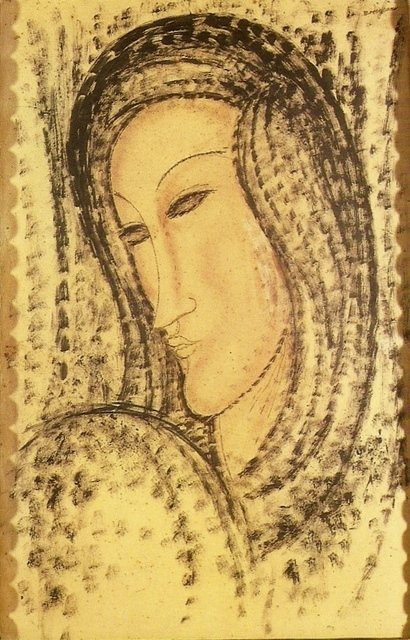 Porträt einer jungen Witwe von Amedeo Modigliani