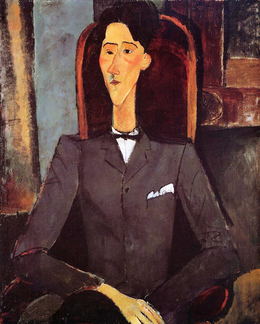 Jean Cocteau, 1917 von Amedeo Modigliani