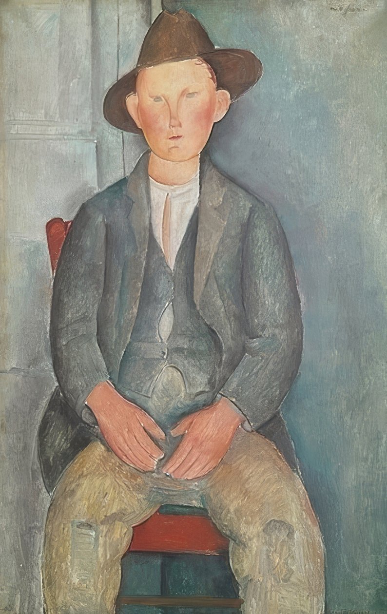 Der kleine Bauer von Amedeo Modigliani