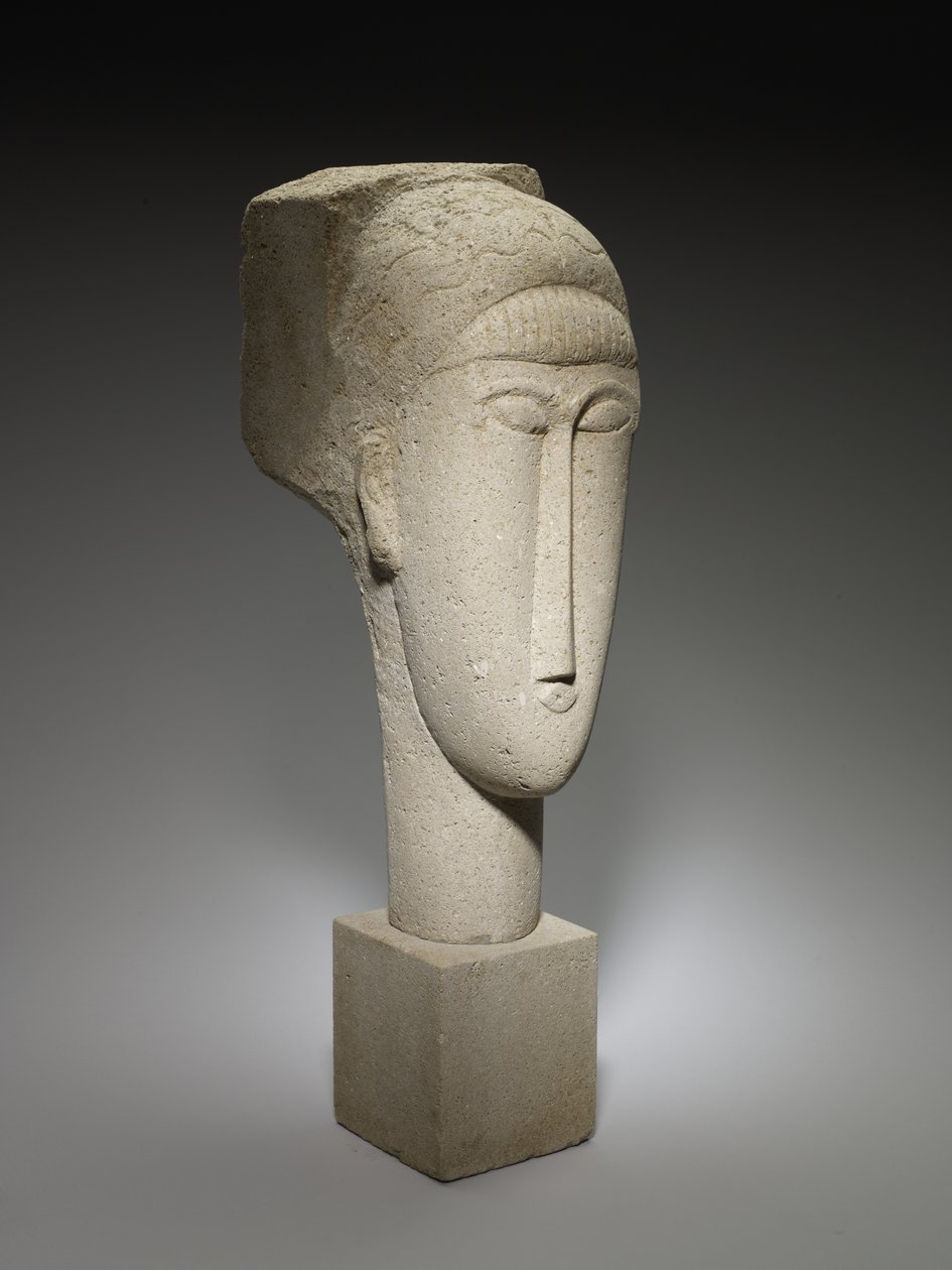 Kopf, 1911-12 von Amedeo Modigliani
