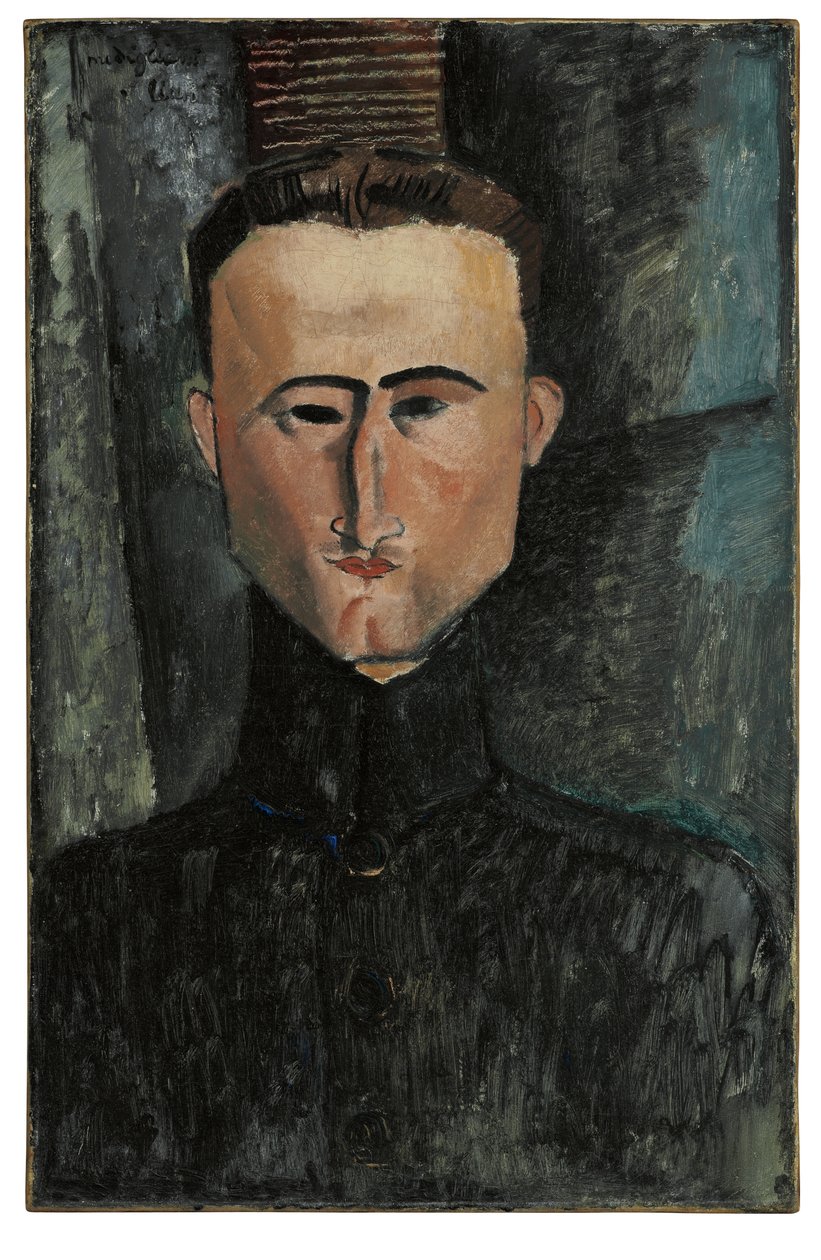 Porträt des Malers Rouveyre von Amedeo Modigliani