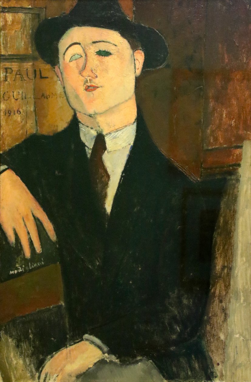 Porträt von Paul Guillaume von Amedeo Modigliani