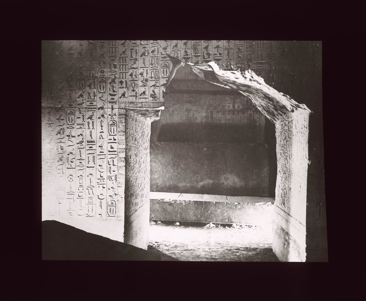 Grabkammer, Pyramide von Unas, Sakkara, 5. Dynastie von American Photographer