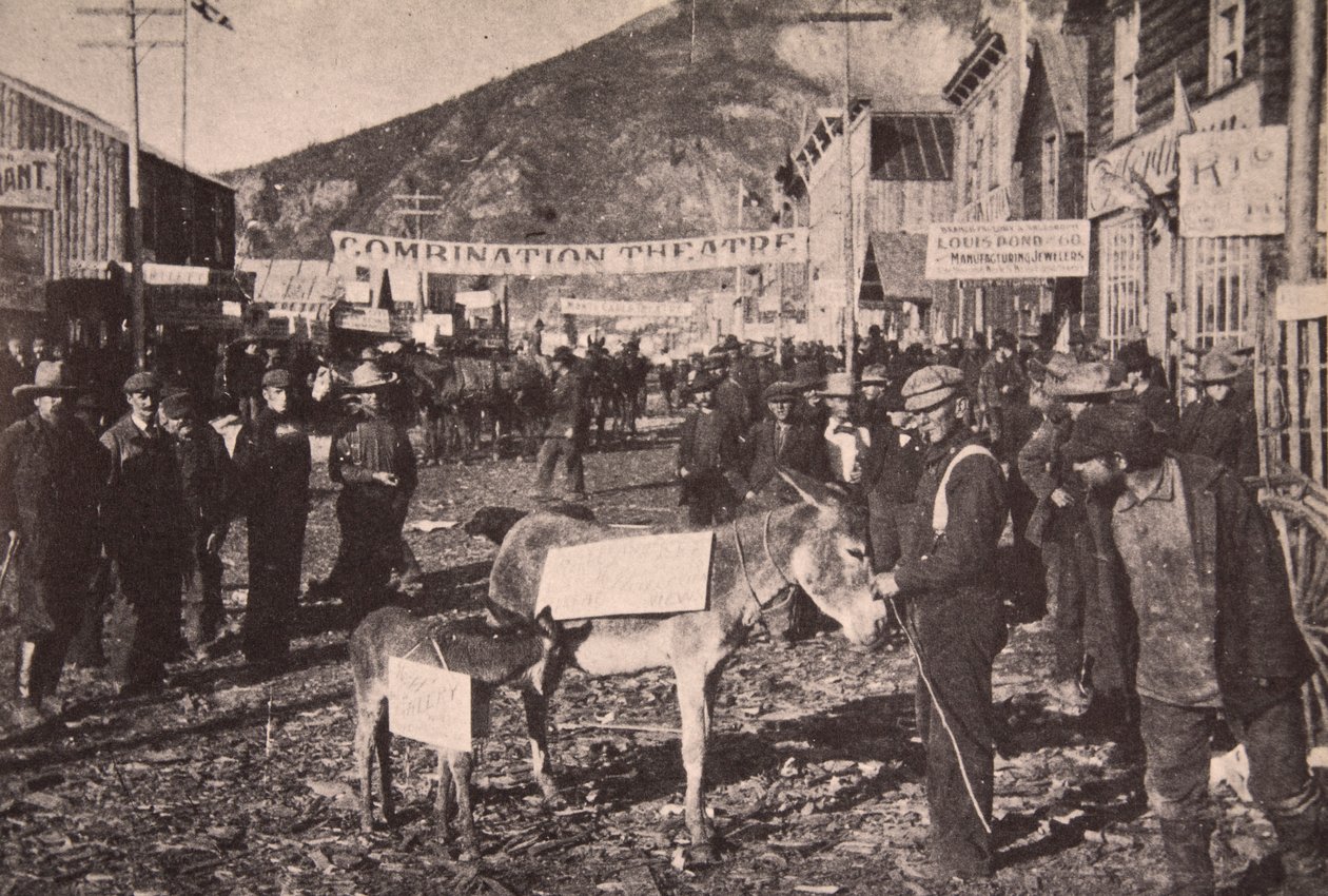 Front Street, Dawson, ca. 1898 von American Photographer