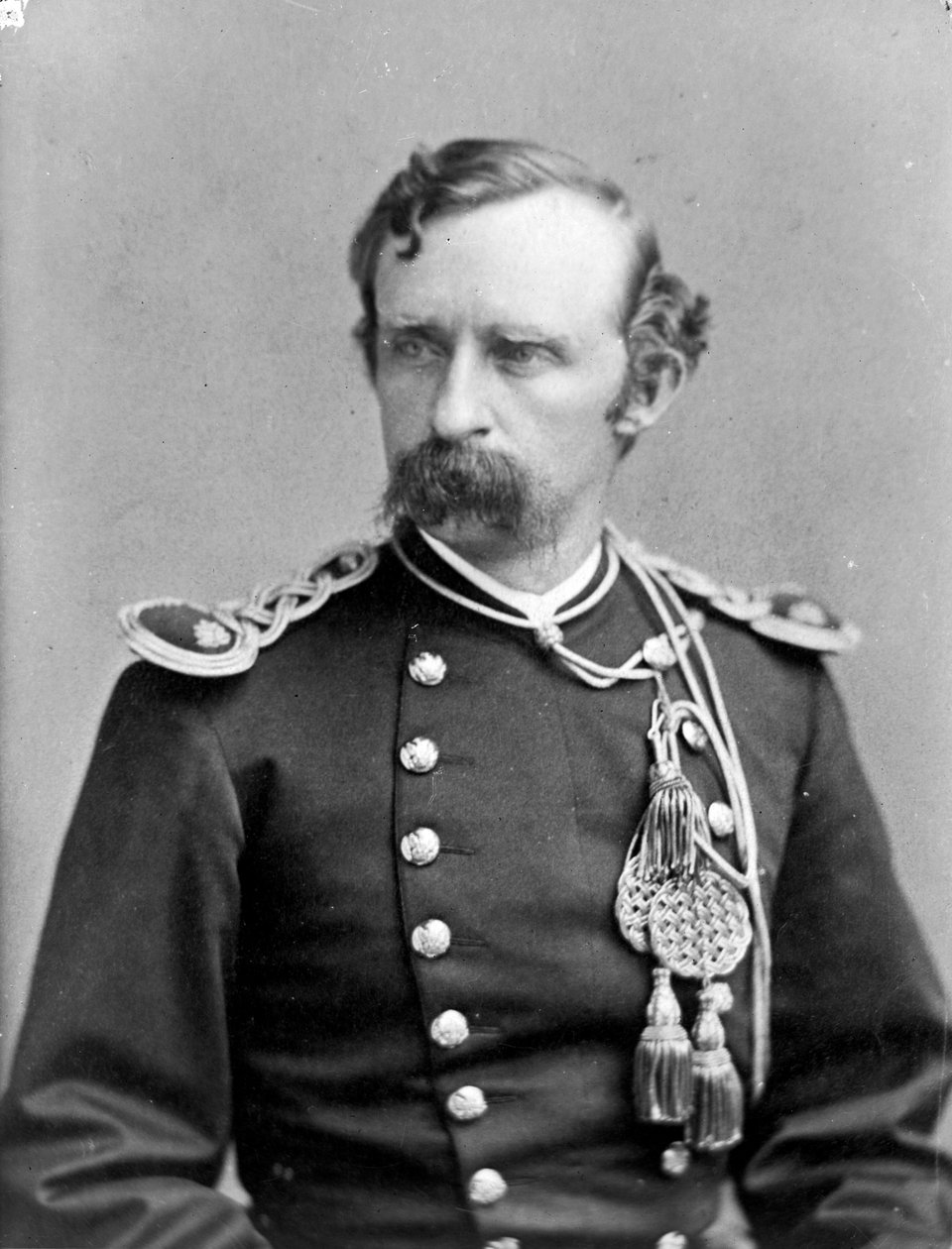 General George A. Custer, in Uniform, Brustbild von American Photographer