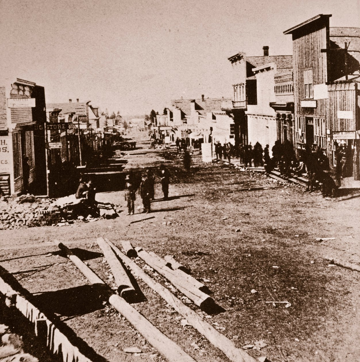 Leadville, Colorado, 1870er Jahre von American Photographer