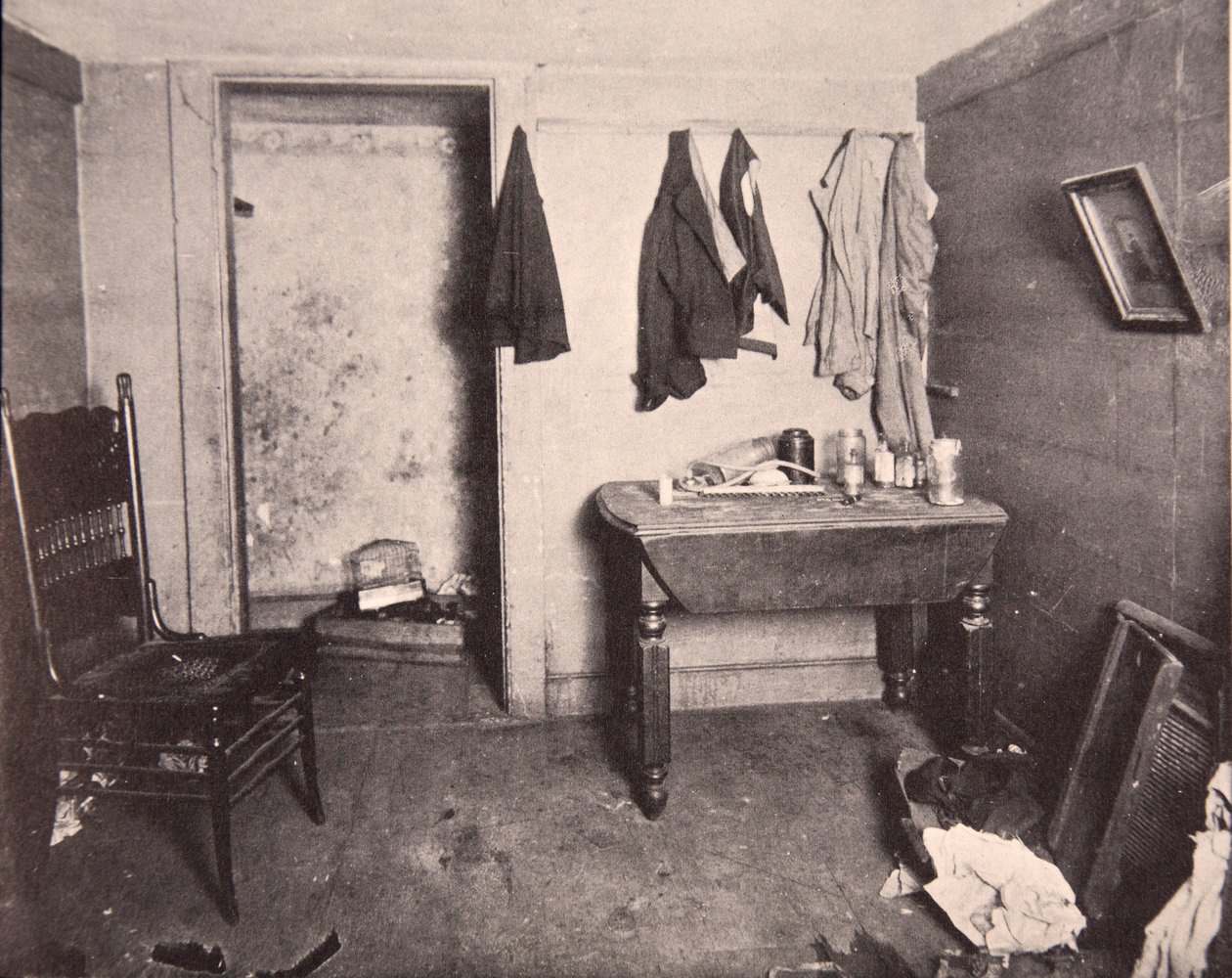 Mietshäuser in New York, 1890er Jahre von American Photographer