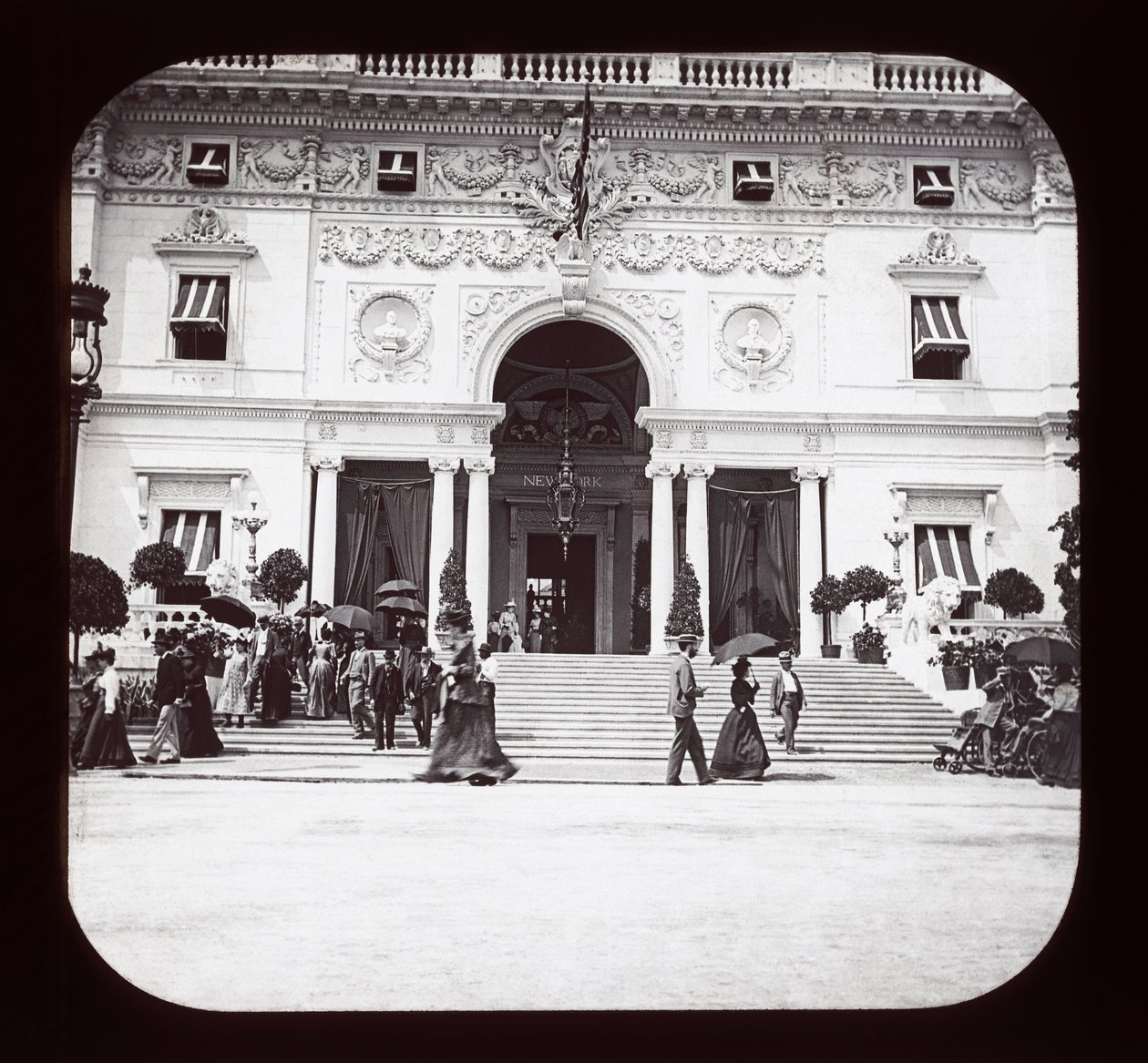 Weltausstellung in Chicago: Transportgebäude, 1893 von American Photographer