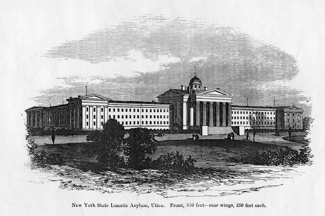 New York State Lunatic Asylum in Utica von American School