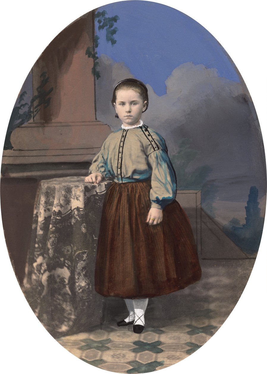 Porträt eines Mädchens von American 19th Century