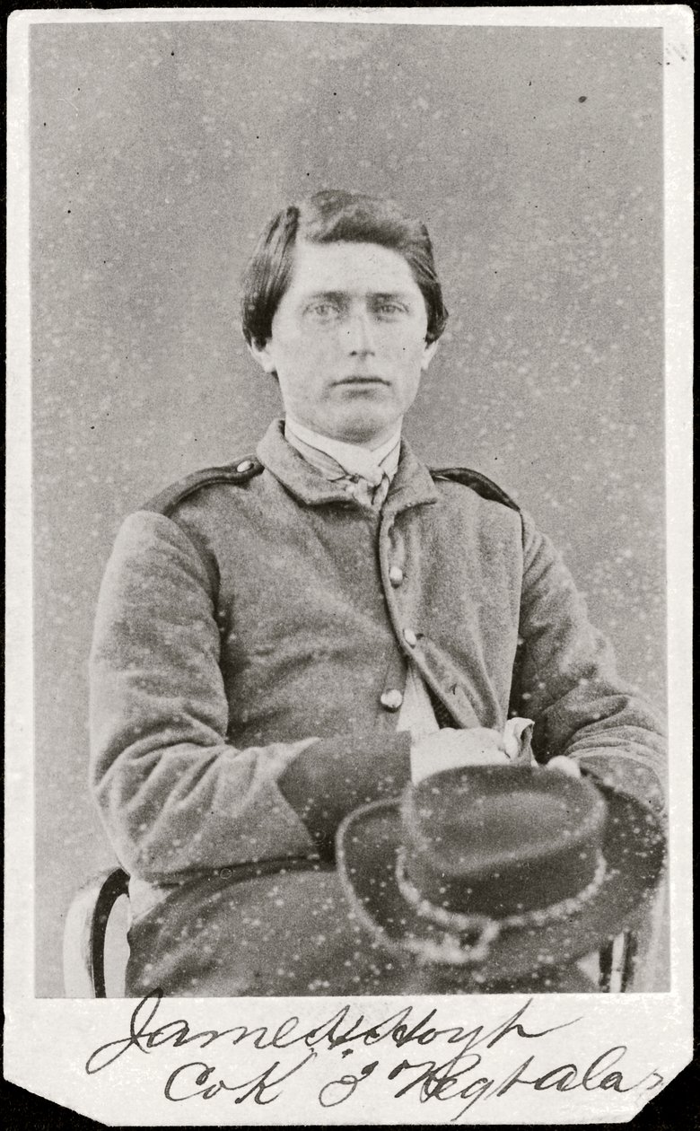 Porträt eines Soldaten von American Photographer