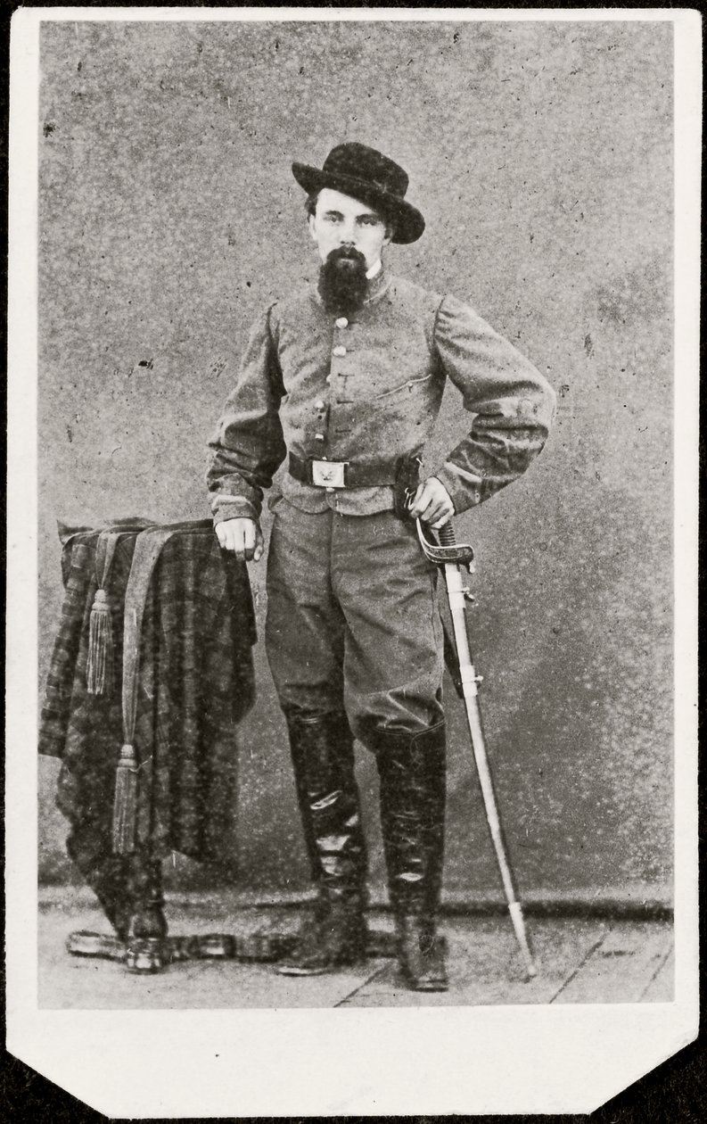 Porträt eines Soldaten von American Photographer