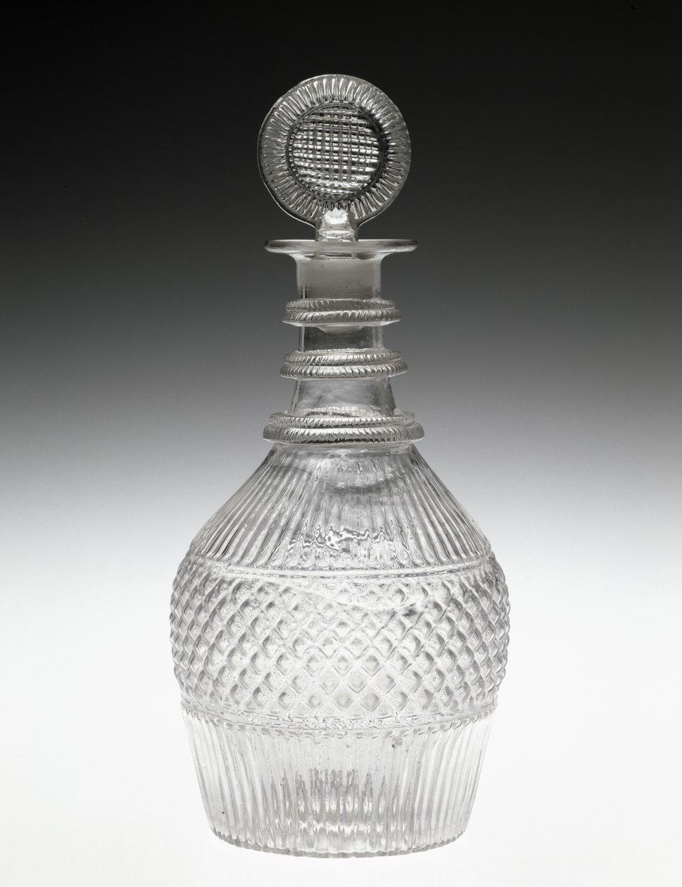 Dekanter und Stopfen, um 1820-1840 von American School