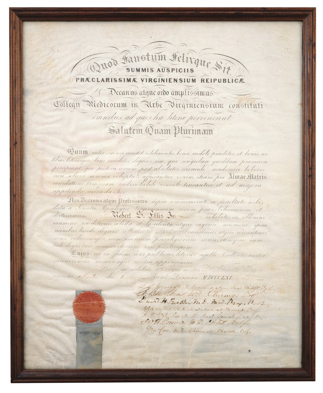 Diplom von Robert S. Ellis Jr. von American School