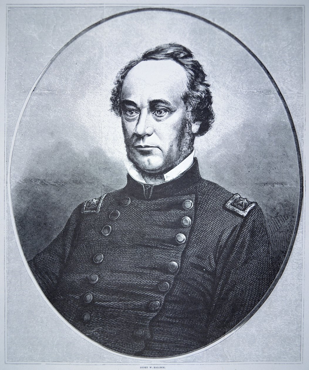 General Henry Wager Halleck (1815-72) von American School