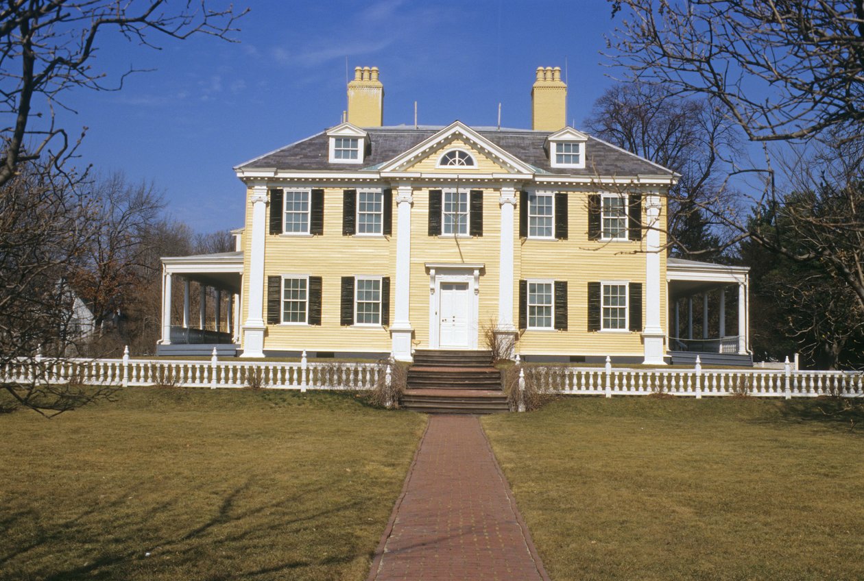 Longfellow National Historic Site, erbaut 1759 von American School