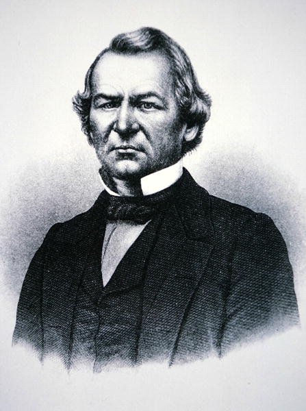 Präsident Andrew Johnson (1808-75) von American School