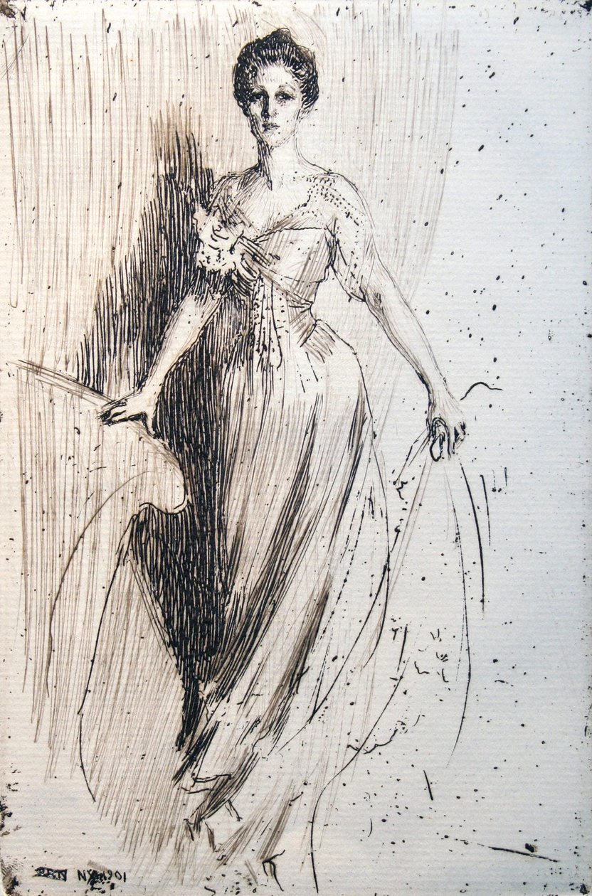 Fräulein Lurman von Anders Leonard Zorn