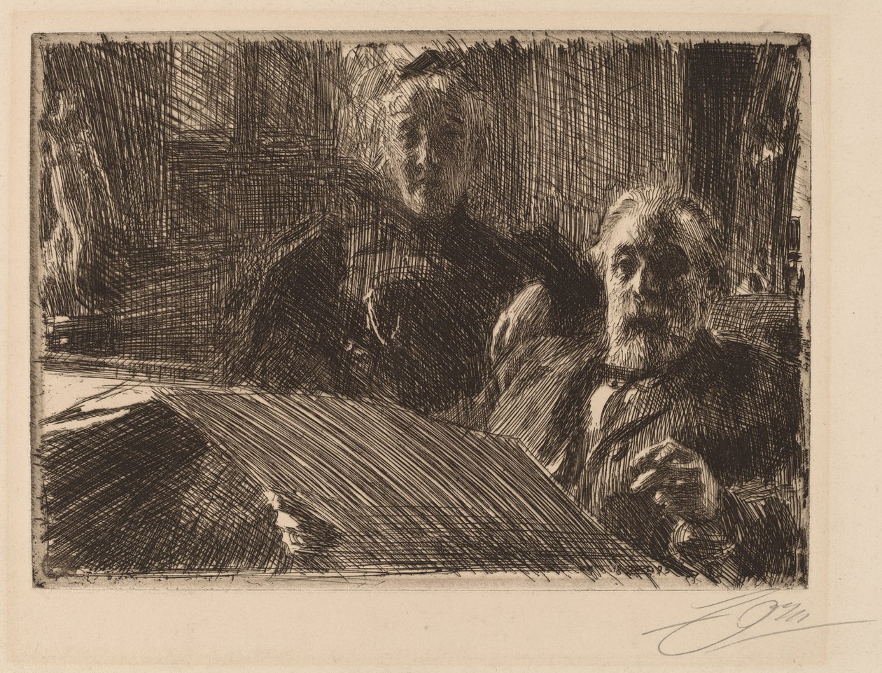 Herr und Frau Furstenburg, 1895 von Anders Leonard Zorn