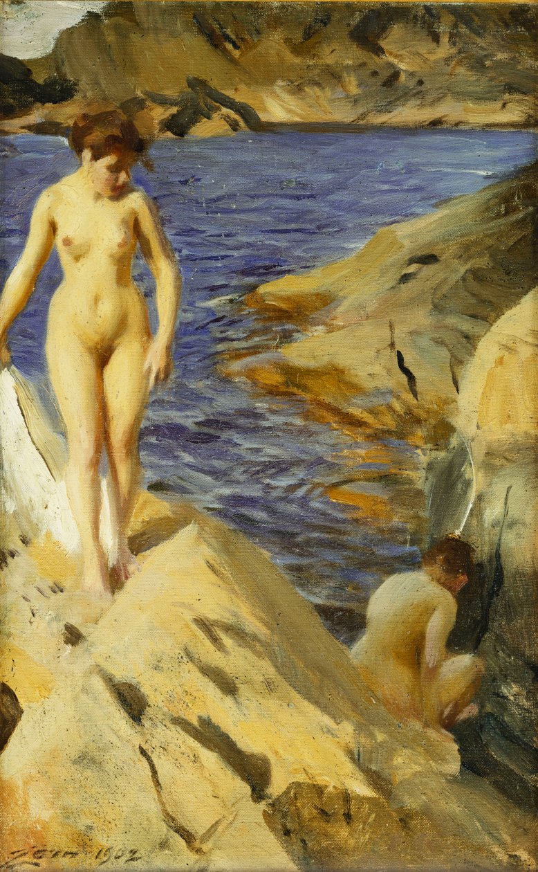 Nackt, 1902 von Anders Leonard Zorn