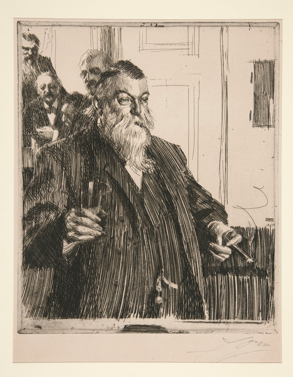 Ein Toast II von Anders Leonard Zorn