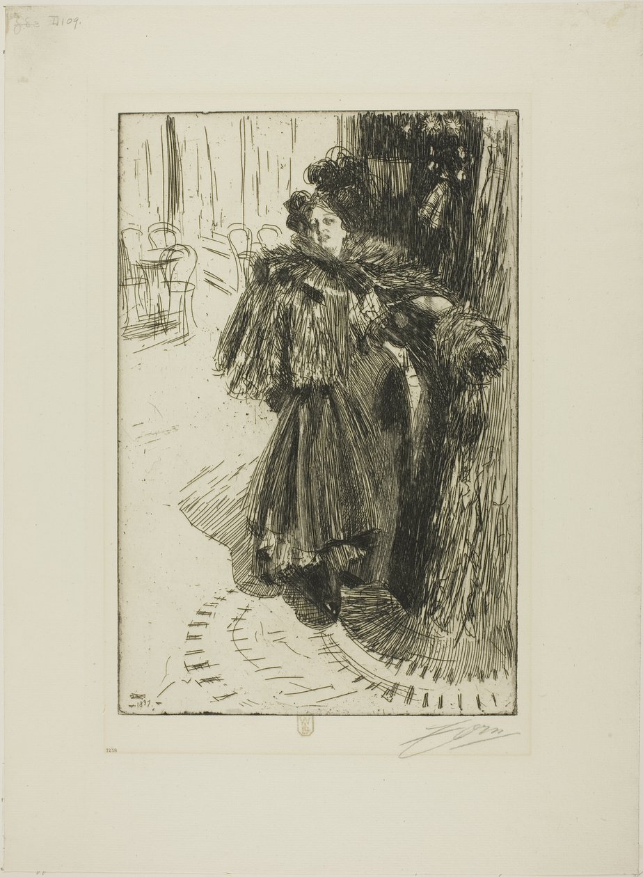 Effet de Nuit III von Anders Leonard Zorn