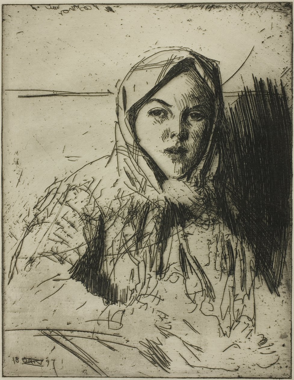 Emma, Mädchen aus Mora von Anders Leonard Zorn