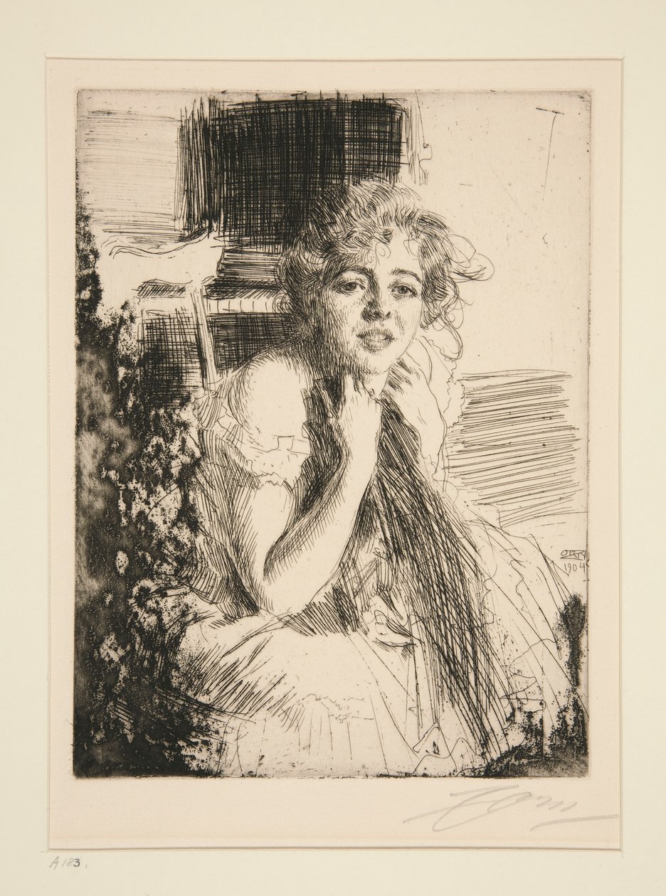 Emma Rasmussen von Anders Leonard Zorn