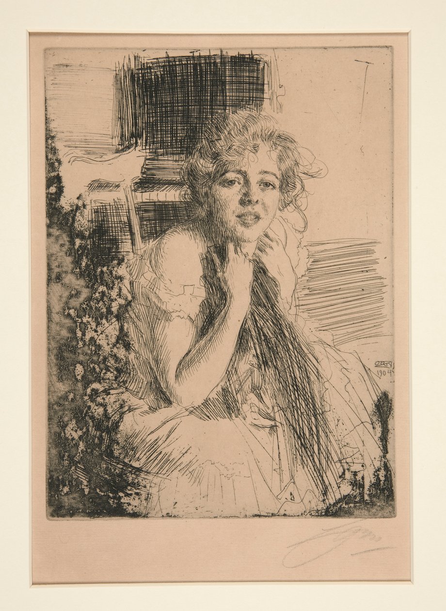 Emma Rasmussen von Anders Leonard Zorn