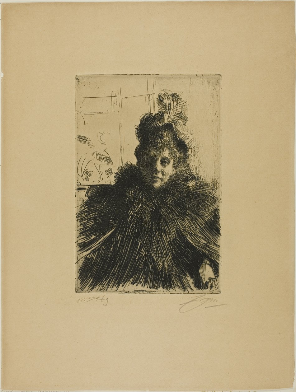 Gerda Hagborg III von Anders Leonard Zorn