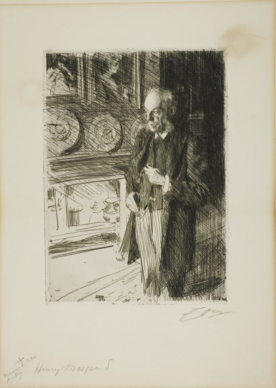 Henry Marquand von Anders Leonard Zorn