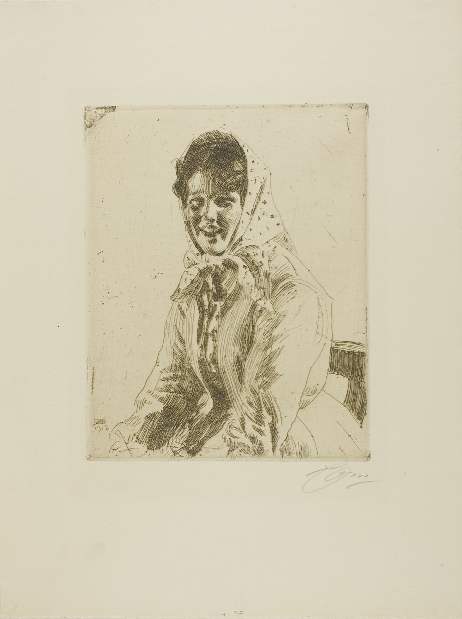 Skerikulla (Ein Skeri-Mädchen) von Anders Leonard Zorn
