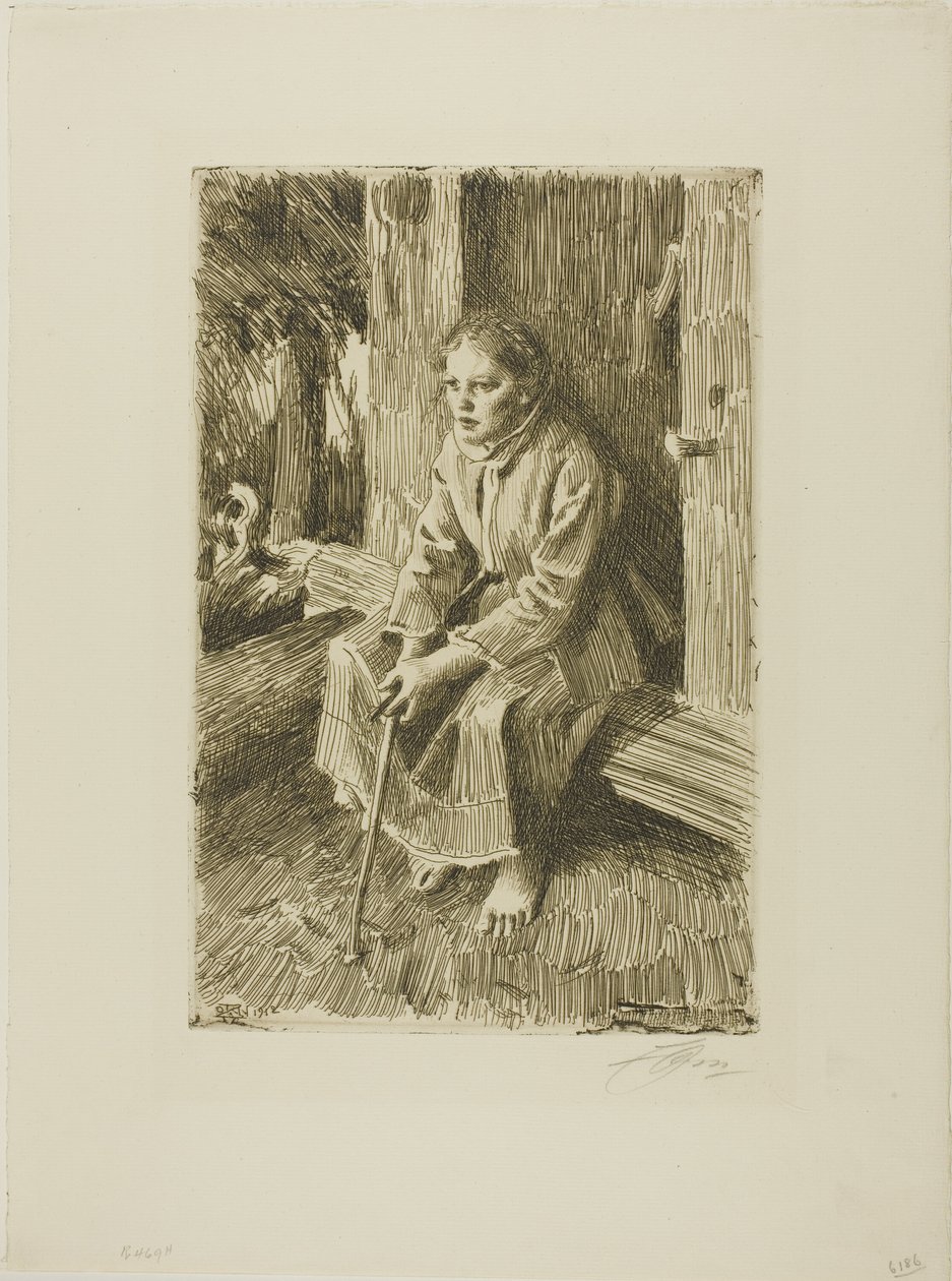 Vallkulla von Anders Leonard Zorn