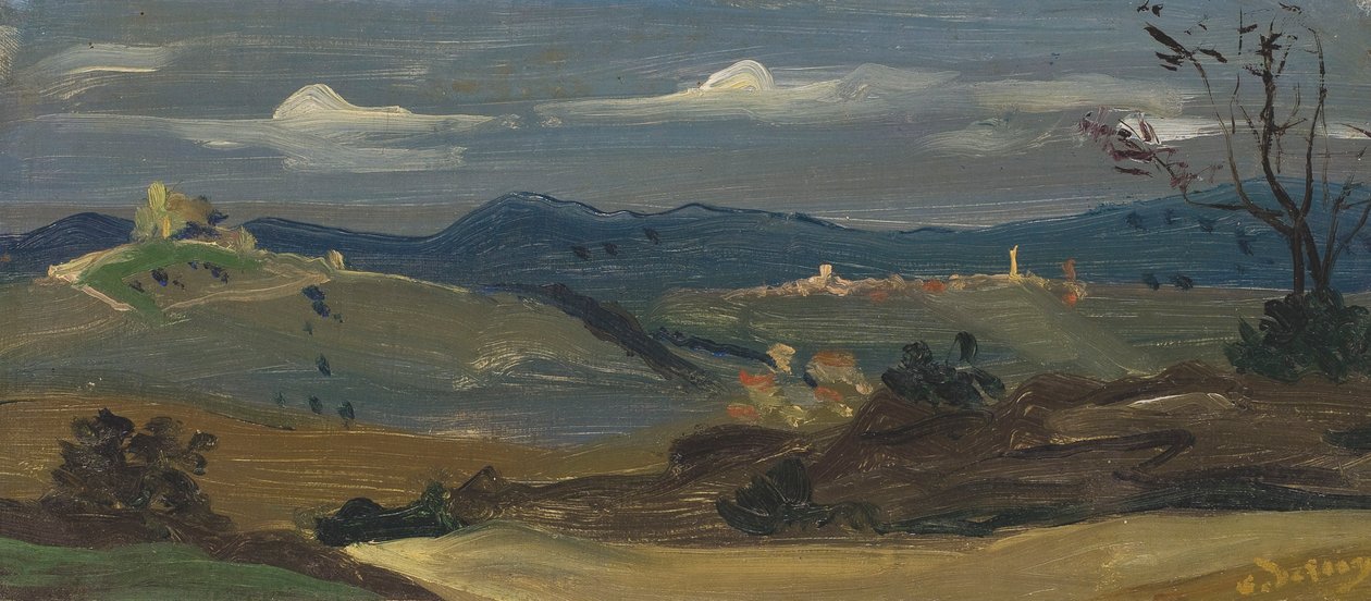Landschaft bei Eygalières von Andre Derain