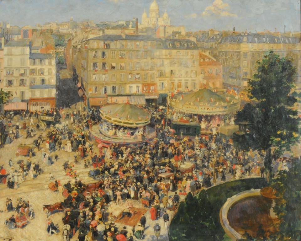 La Place Pigalle von Andre Devambez