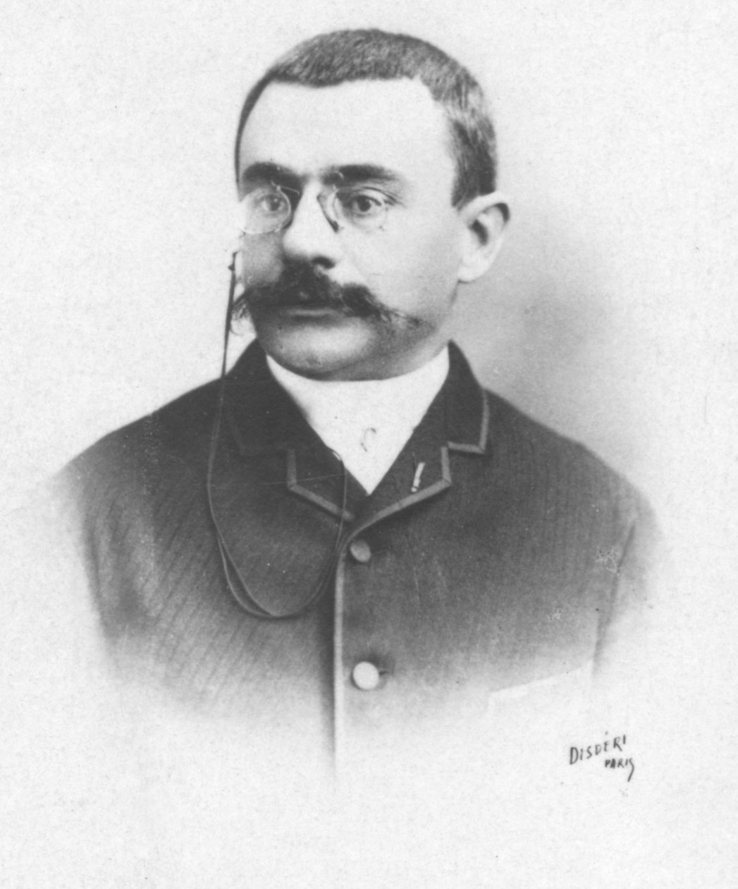 Delcasse, ca. 1893 von Andre Adolphe Eugene Disderi