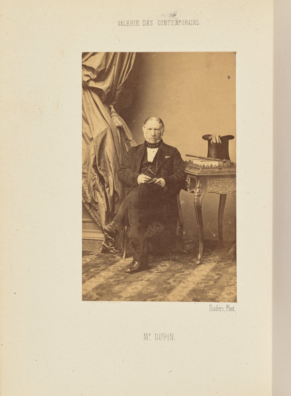 Monsieur Dupin von Andre Adolphe Eugene Disderi