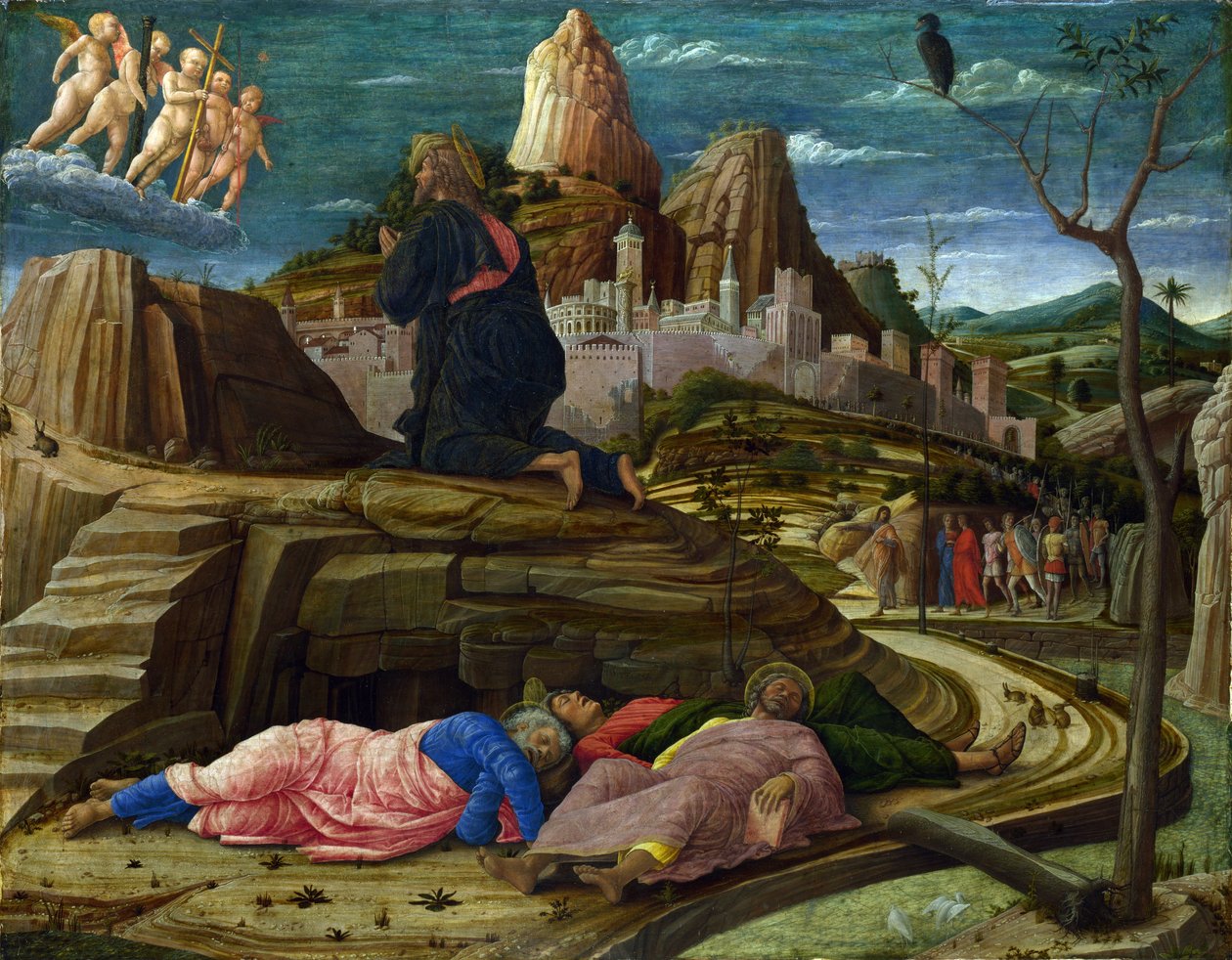Die Agonie im Garten von Andrea Mantegna