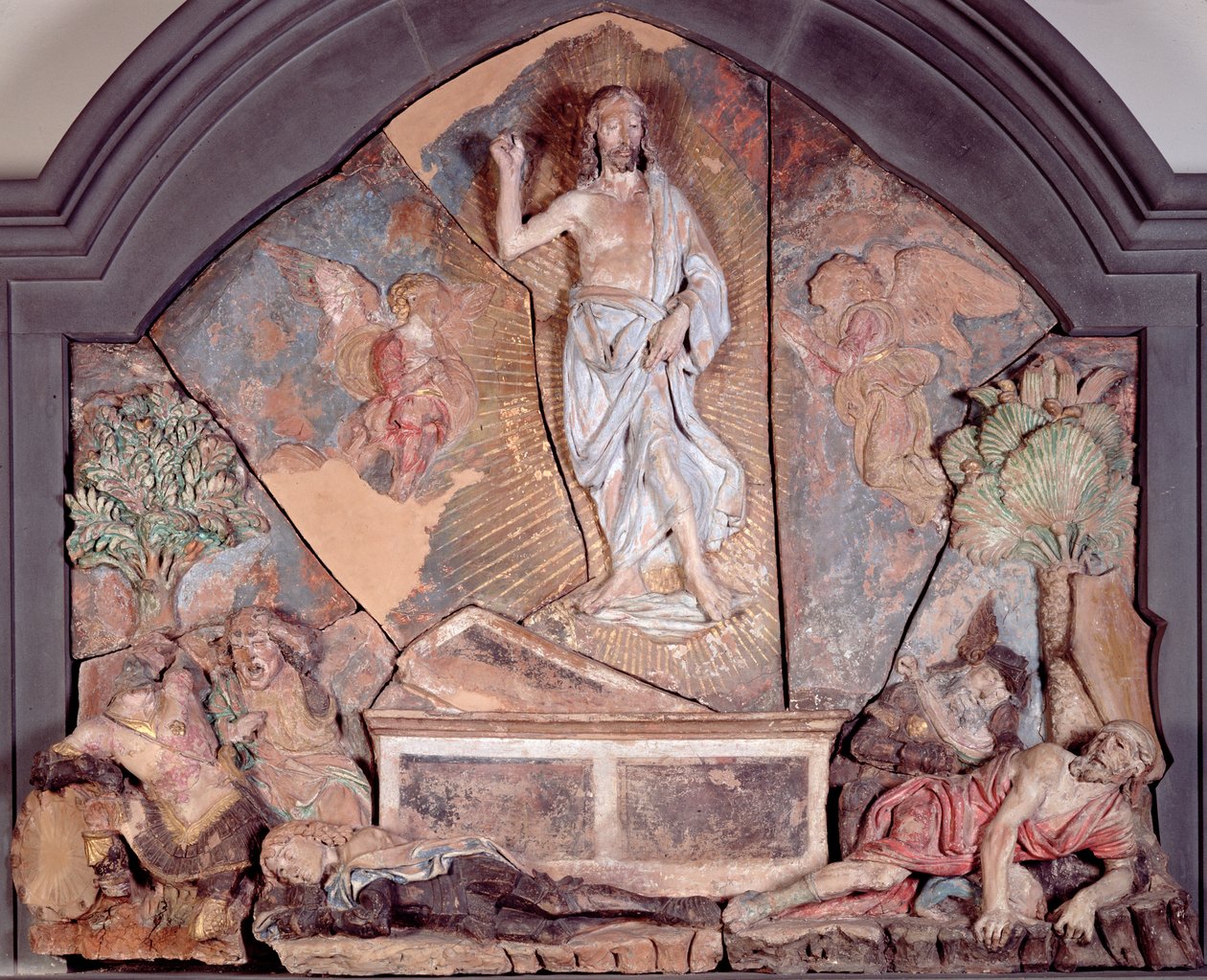 Die Careggi-Auferstehung von Andrea del Verrocchio