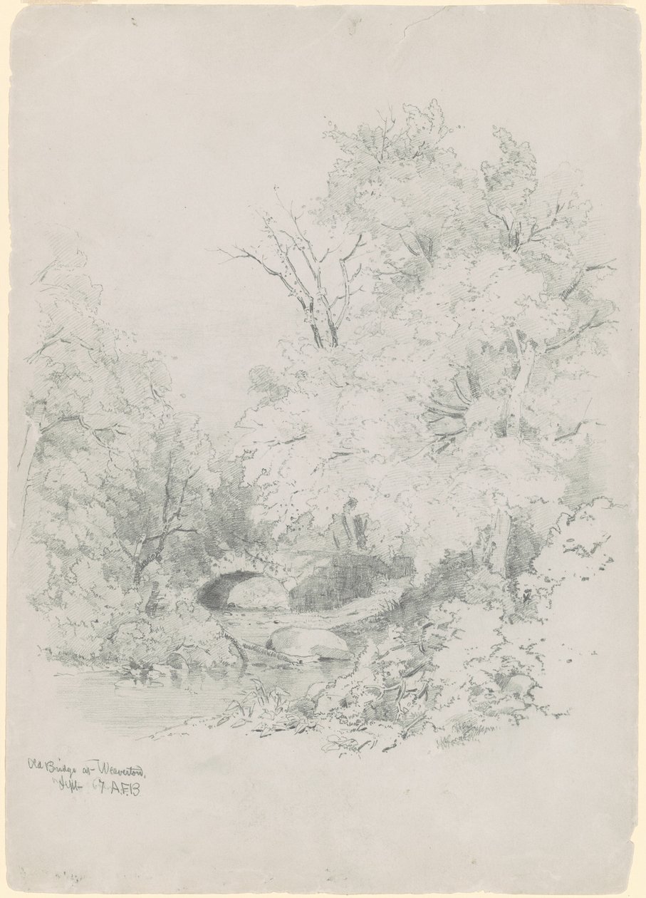 Alte Brücke in Weaverton von Andrew Fisher Bunner