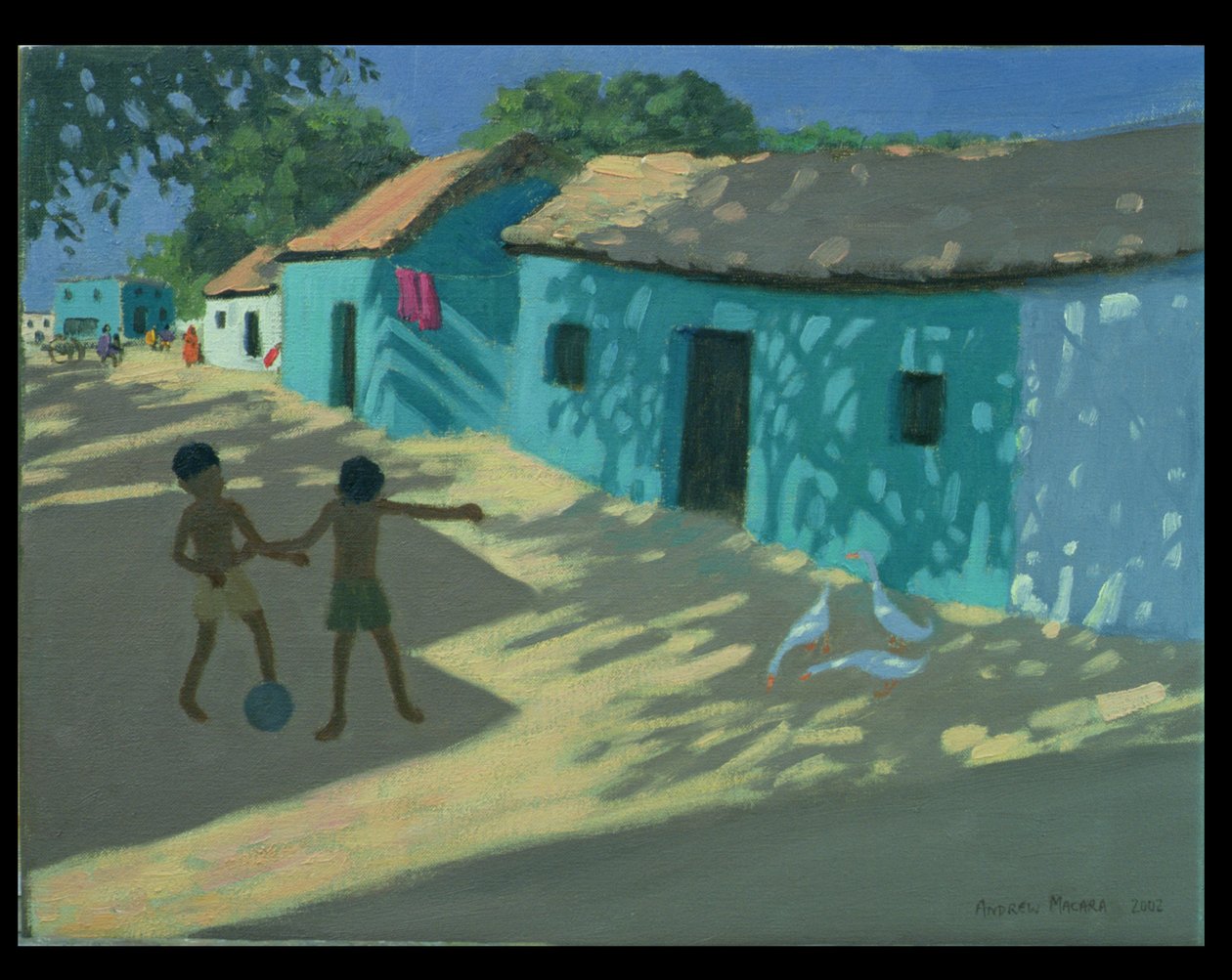 Grünes Haus, Indien von Andrew Macara