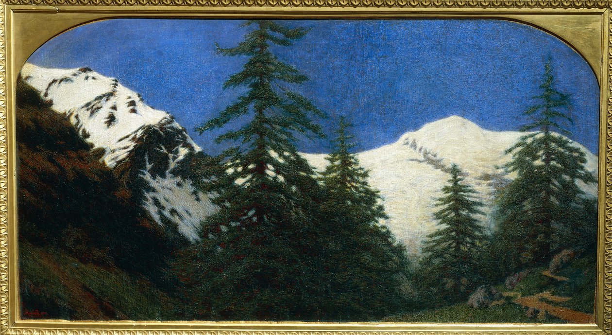 Hohe Berge von Angelo Morbelli